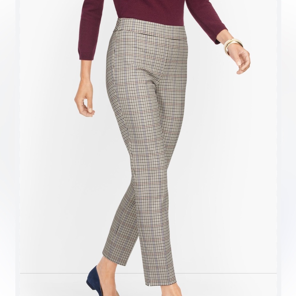 NWT TALBOTS CHATHAM ANKLE PANTS 14